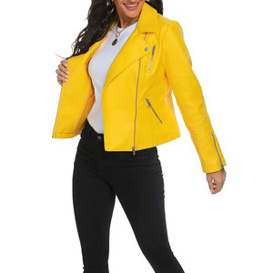 Chaquetas de Cuero para Mujer de Alta Calidad a Bajo Precio, Venta al por Mayor, Diseño Más Reciente de 2026, Chaquetas de Cuero de Moda para Mujer - Product Image 4