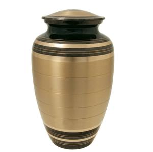 Venta caliente latón oro madre de perla funeraria urnas de cremación para adultos para cenizas humanas urnas de cremación de entierro conmemorativo - Product Image 3