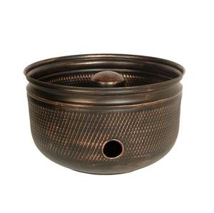 Olla de manguera con acabado antiguo, olla de manguera de fuego de cobre, elegante para uso en jardín, manguera de fuego, olla, cuenco, tubo de maceta de Metal de diseñador - Product Image 6