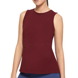 Meilleur fabricant, prix bas, haute qualité, débardeur pour femmes, personnalisation de l'étiquette, vente chaude, logo sur le devant, 100% coton, séchage rapide - Product Image 3