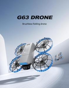Nuevo Dron G63 con Motor sin Escobillas, Posicionamiento de Flujo Óptico, Fotografía Aérea y Carreras FPV, Tiempo de Vuelo de 21-30 Minutos, Captura de Video 2K QHD - Product Image 2