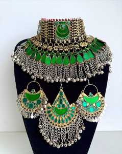 ชุดเครื่องประดับเพทายทองเหลืองสำหรับผู้หญิงทำด้วยมือสำหรับงานแต่งงานและงานปาร์ตี้ขายตรงจากโรงงาน - Product Image 3