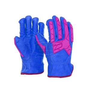 EASTEN LEATHER EL-1701 Gants de sécurité personnalisés Couleur solide Cuir léger Coupe Résistant aux chocs Durable de haute qualité - Product Image 1