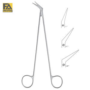 De bakeiy กรรไกรหลอดเลือดสแตนเลสแบบแมนนวลเครื่องมือผ่าตัดมีคุณสมบัติคม/มุม - Product Image 1