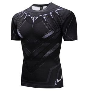 <b>Marvel</b> Custom <b>Men's</b> <b>T</b>-<b>Shirt</b> Digital Print Tee Gym Fitness High Elastic Muscle Top 100% Cotton Knitted Eco-Friendly Breathable - Product Image 2