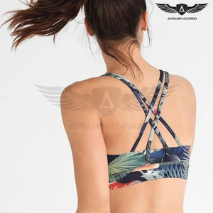 Ropa Deportiva Sublimada, Brasier Deportivo para Yoga y Fitness, Ropa de Gimnasio, Diseño Personalizado, Brasier Deportivo Transpirable para Mujer - Product Image 2