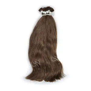 Wholesale human hair in bulk luxury quality bundle of 100 grams from vietnam international standard