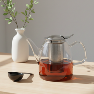 Théière en verre avec infuseur en acier inoxydable, couvercle et capacité de 500 ml 3304459-500 - Product Image 3