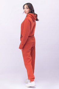 Chándales ajustados personalizados para hombre y mujer, chándal de lana tecnológica con logotipo personalizado y jogging lateral, chándal de lana de invierno - Product Image 6