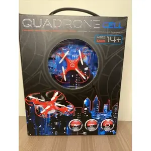 Quadrone CELL Mini Dron para principiantes con giroscopio de 6 ejes y motor sin escobillas inalámbrico controlado por radio con cámara - Product Image 1