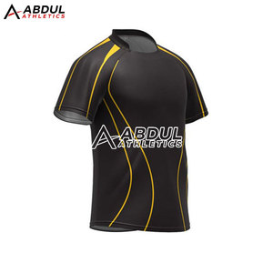 High Performance Men Rugby Uniform Set Breathable Fabric Quick Dry Lightweight Shirt And Shorts For Professional Players - Product Image 2