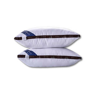 Almohada de cuello de algodón premium, cómoda, de altura media, diseño sólido y suave, fabricada a medida por OEM, para uso a granel en camas. - Product Image 4