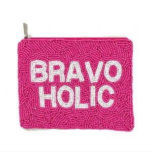 Mini sac à fermeture éclair de football de broderie perlée à la main de qualité supérieure avec un attrait de haute couture et une finition élégante de l'Inde - Product Image 5