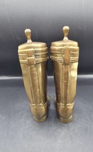 AK Brass Giày Shape kim loại bookends trong đánh bóng hoàn thành hiện đại mảnh cho Bảng trang trí nội thất/phòng khách trang trí nội thất - Product Image 5