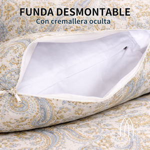 Ensemble de 4 coussins de palettes d'extérieur en tissu durable 120x80 et 120x50 cm pour canapé de jardin, 12 cm d'épaisseur, housse amovible, mobilier de patio - Product Image 6