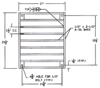 Bac de drainage en acier de style industriel OEM avec conception de modèle 3D de Taïwan pour la construction et l'immobilier
