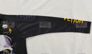 No GI Rash Guards High Quality Base Layer <b>Compression</b> <b>Shirts</b> Stretchable Full Sleeves Rash Guard with Custom Sublimation Print - Product Image 3