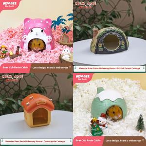 <span class=keywords><strong>El</strong></span> último escondite de hámster grande, impermeable y resistente a la masticación, hecho de material de resina ecológico - Product Image 3