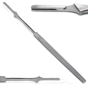 Poignée de scalpel chirurgicale manuelle la plus vendue Porte-lame médical en acier inoxydable Chirurgie de précision Utilisation hospitalière Certifié CE OEM - Product Image 4