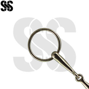 Mors de cheval en acier inoxydable poli miroir de qualité supérieure, en argent allemand, pour chevaux à bouche sensible, durables pour un confort d'équitation optimal - Product Image 6