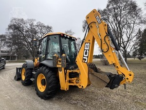รถแบคโฮล้อเดอร์มือสอง JCCB 4CX 4x4 JCB 3CX 4CX น้ำหนัก 6400 กก. ปี 2001 ใช้งาน 4000 ชั่วโมง ขาย - Product Image 4