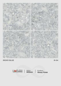 Azulejos vitrificados brillantes de 600x600mm para interiores elegantes para espacios residenciales y comerciales, habitaciones de hotel, función de ladrillo refractario - Product Image 6