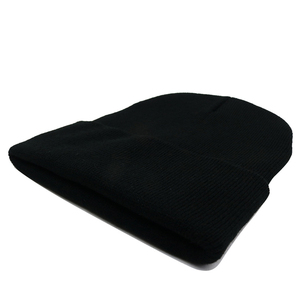 Fabricant de bonnet conception personnalisée logo léger doux à coudre à la main bouton Bonnet en tricot chapeau d'hiver - Product Image 5