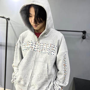 Chándales de diamantes de imitación para hombre de Venta caliente de peso ligero, chándales de diamantes de imitación superventas personalizados - Product Image 4