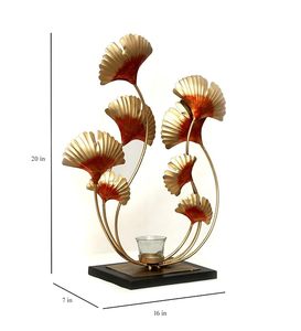 Maison de luxe Accent métal fer bougeoir nouveau Design décoration de la maison bougeoir pour noël et mariages en gros - Product Image 3