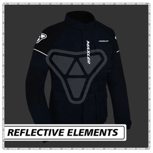 Chaqueta de Motocicleta Transpirable, Resistente y Protectora, Ropa de Motociclismo Elegante, Chaqueta de Motocicleta Moderna de Pana Textil para Exteriores - Product Image 2