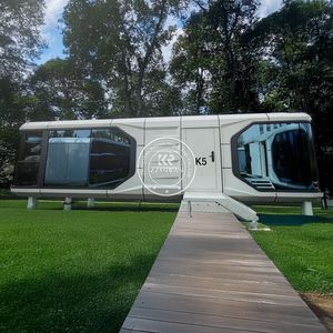 Casa de Vacaciones de Diseño Libre 2025, Casa Móvil de Ocio, Estructura de Acero, Casa Contenedor de Lujo, Estilo A - Product Image 6