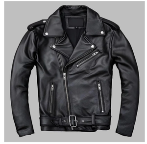 Modèle 2026 tendance, veste en cuir pour homme et femme, nouvelle mode, veste en cuir pour homme, veste en cuir coupe-vent 2025 - Product Image 5