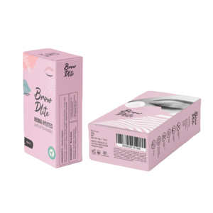 La mejor marca Herbal Eyebrow Henna Powder Private Label con excelente tinte Precio al por mayor - Product Image 1