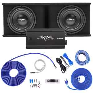 Proveedor Verificado KH Skar Audio Sdr-2X12D4 Subwoofer Doble de 12 Pulgadas y 2400 Vatios con Puerto, Entrega a Domicilio - Product Image 2
