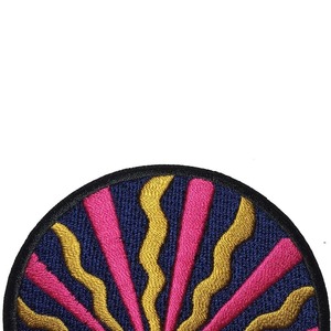 Latest Design Custom Logo Design Embroidery Badges Custom Fabric <b>Hand</b> Embroidery Patches Clothing Badges Customized Logo - Product Image 5