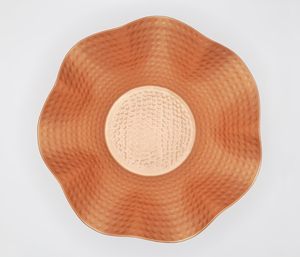 Cuencos Modernos Ecológicos para Servir, Cuenco de Frutas Artesanal con Acabado Brillante Martillado, Cobre Pulido, Logotipo Personalizable - Product Image 2
