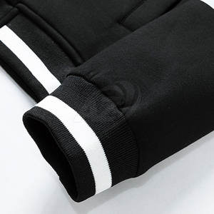 Chaqueta Universitaria de Lana y Algodón de Secado Rápido y Transpirable de Alta Calidad para Hombre con Logotipo Personalizado y Servicio OEM, Cuello Alto para Invierno - Product Image 5