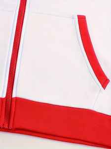 OEM personalizado 100% de alta calidad de poliéster con capucha de Calle/al aire libre desgaste con capucha cuello cremallera diseño - Product Image 4