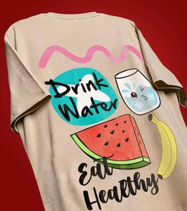 เสื้อยืดคอกลมสะพายไหล่สำหรับผู้ชายเสื้อสไตล์ฮิปฮอปเสื้อยืดถักลายโอเวอร์ไซส์ทำจากผ้าฝ้าย100% พิมพ์ลายแบบกำหนดเองได้ทั้งชายและหญิง - Product Image 5