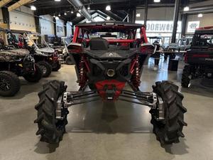NUEVO ORIGINAL 2025 Can-Am Maverick X3 MAX DS Turbo Rojo Fuego y Plateado Hiper <span class=keywords><strong>UTV</strong></span> PARA ADULTOS - Product Image 4
