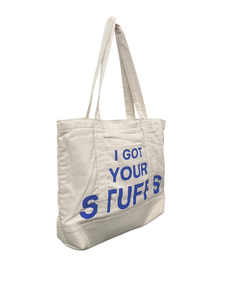 Sac fourre-tout en toile de coton recyclé et réutilisable avec logo personnalisé, vente en gros, directement de l'usine du Vietnam - Product Image 6