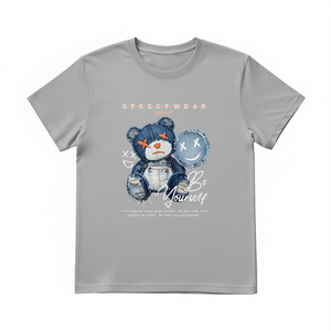 T-Shirt Unisex 100% Cotone 210GSM, Abbigliamento Casual Oversize, Stampa Personalizzata Serigrafica di Rose, Stampa DTG, Disponibile con Trattamenti Termici, Taglia 2XL - Product Image 2