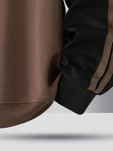 เสื้อฮู้ดดี้แบบซิปครึ่งตัว ดีไซน์สั่งทำพิเศษ ผ้าฝ้าย 100% เสื้อสวมหัวทันสมัย พร้อมปักโลโก้และป้ายพิมพ์ลายตามสั่ง - Product Image 4