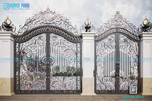 Top 10 des modèles modernes, classiques et semi-classiques des opérateurs de portes Conception de porte de tuyau de fer moderne Conception de grille de porte - Product Image 2