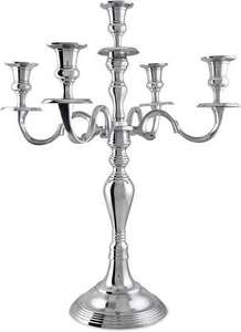 เชิงเทียนตั้งพื้น 5 แขน สำหรับตกแต่งบ้าน วางบนโต๊ะ เหมาะสำหรับคริสต์มาส งานแต่งงาน วันเกิด อีสเตอร์ และวันวาเลนไทน์ - Product Image 2