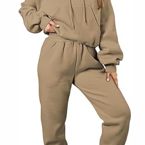 Ensembles de survêtements à capuche pour femmes les plus vendus, vêtements imprimés lourds avec pantalon, caractéristiques de grande taille, nouveauté 2025 - Product Image 5