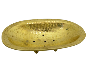 Jabonera Rectangular duradera de acero inoxidable con acabado dorado para baño, ducha, fregadero de cocina, jabonera de Metal con bandeja de drenaje - Product Image 4