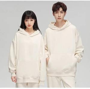 Sweat-shirts unisexes pour hommes 100% coton respirant écologique en polaire avec poche Design Pull d'hiver Streetwear décontracté - Product Image 3