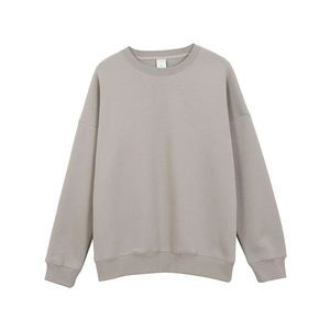 Sudadera de cuello redondo de algodón liso 100% de alta calidad personalizada nueva moda sudaderas con capucha de gran tamaño para el invierno - Product Image 6