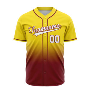Tenues de baseball et de softball unisexes avec logo personnalisé, en jersey respirant en polyester, nouveaux motifs, impression par sublimation pour les jeunes et les adultes - Product Image 5